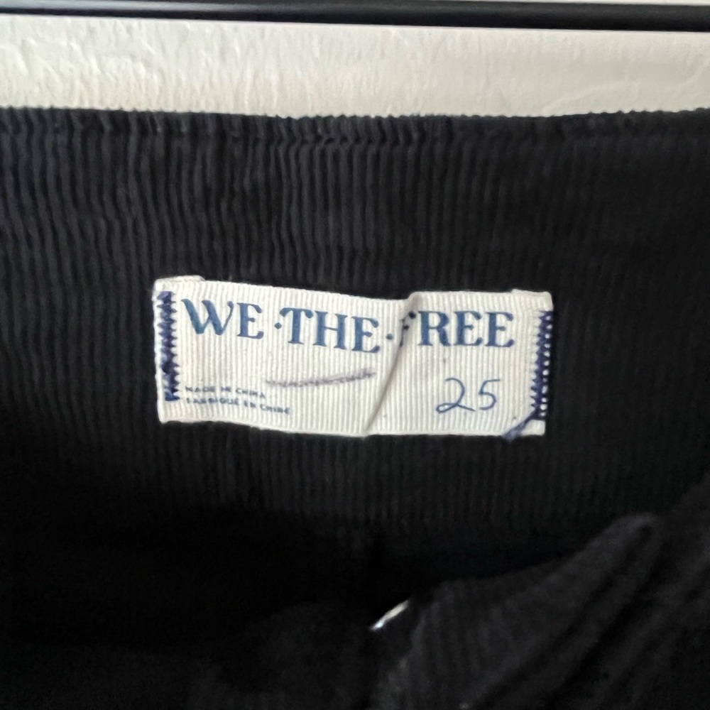 NWT Free people We the free Jayde high rise corduroy flare pants 25 - Picture 11 of 13